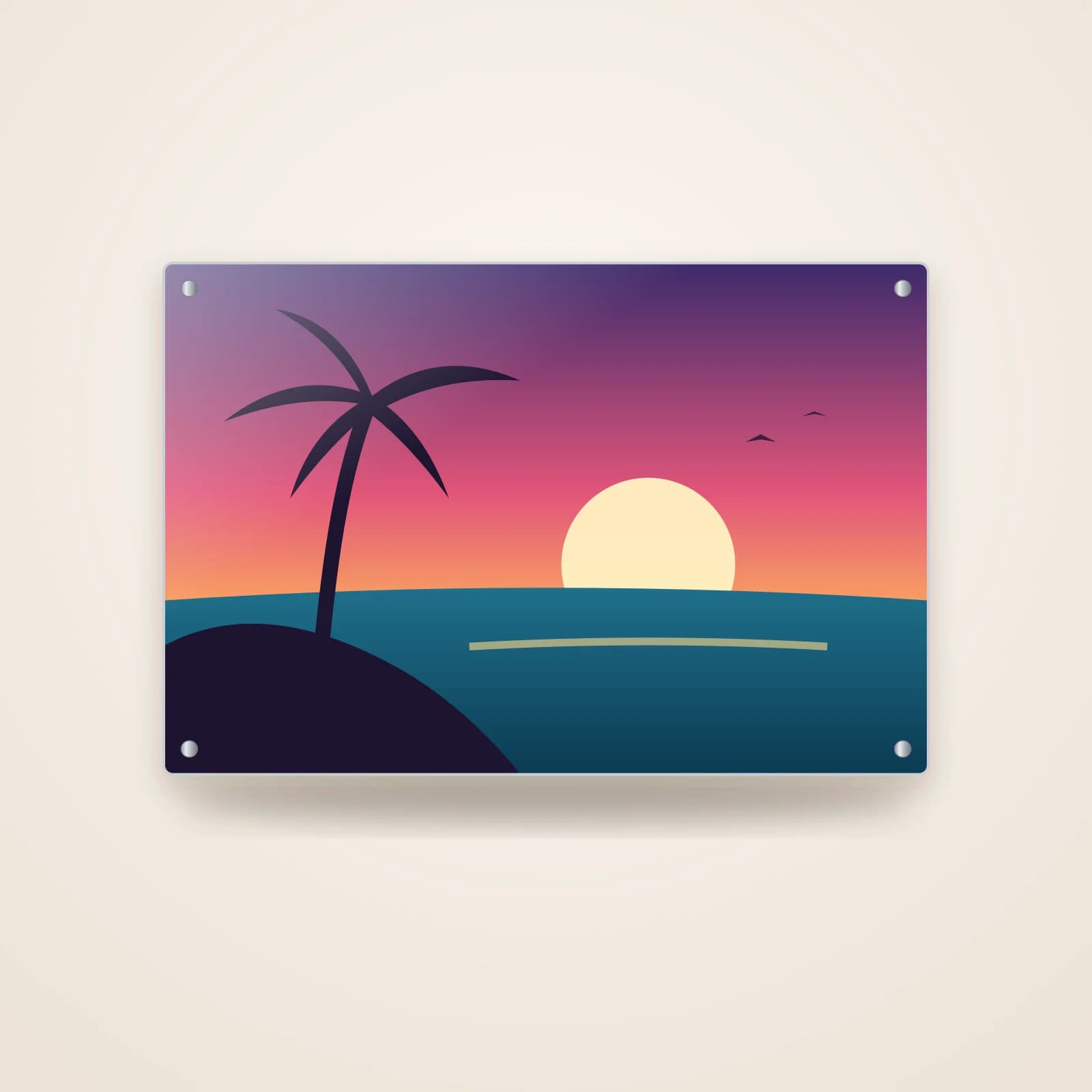 Plaque alu photo